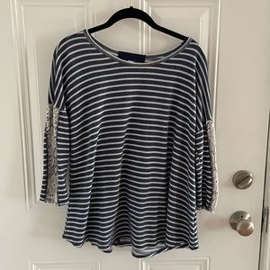 Francesca’s Striped Blouse
